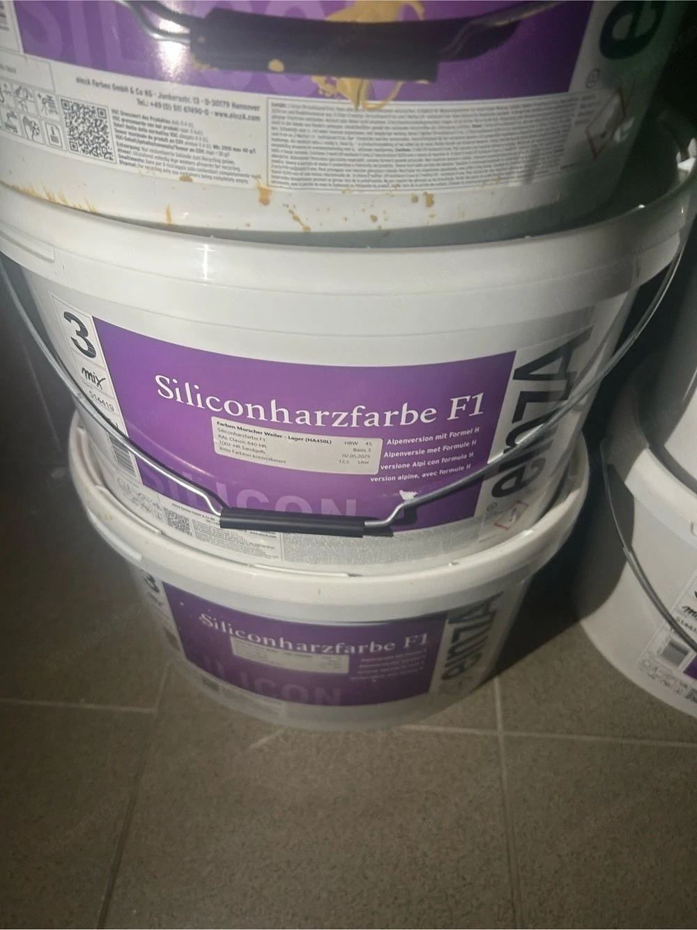 Zu verkaufen: einzA Siliconharzfarbe F1   Fassadenfarbe