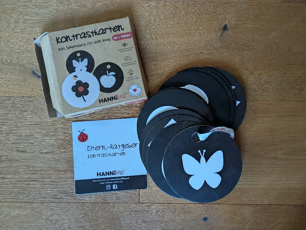 Kontrastkarten Baby 