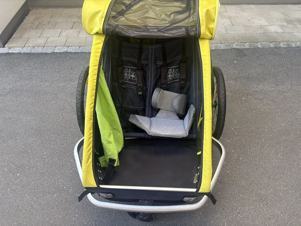 Croozer Fahrradanhänger 2 kinder