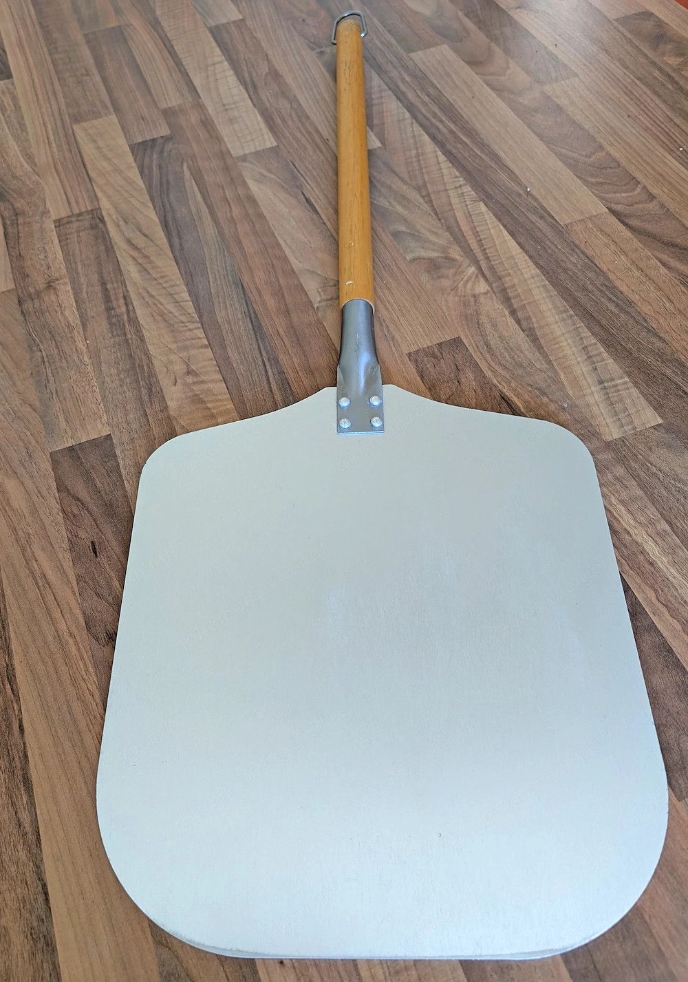 Pizzaschaufel   Pizzaschieber mit Holz Alu    Top Zustand!