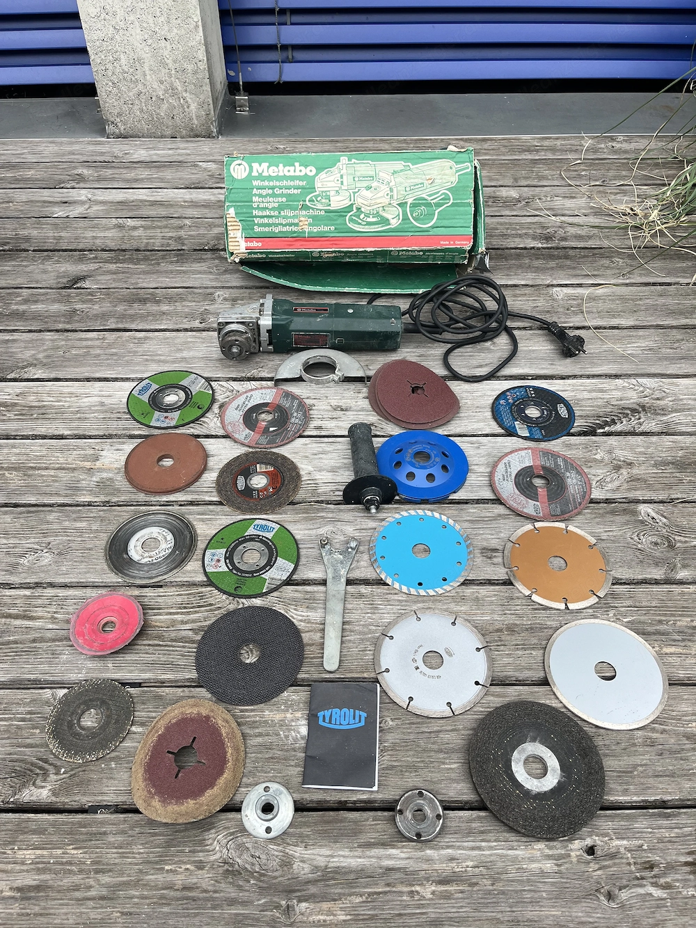 metabo winkelschleifer EW 8125S
