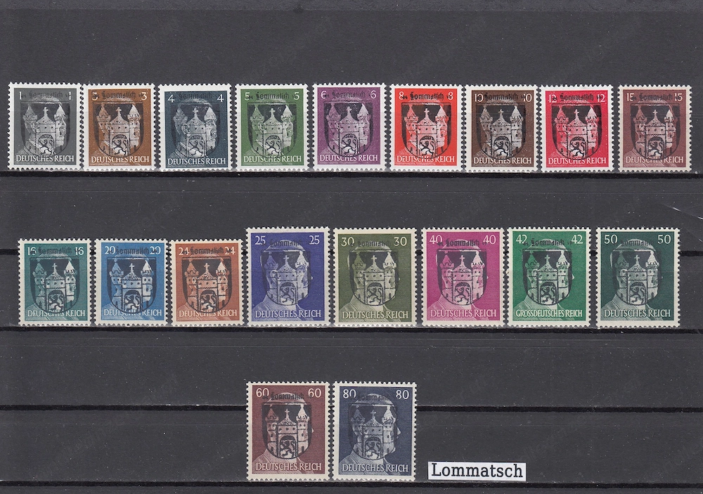 Briefmarken EU Lokalausgaben Postfrisch