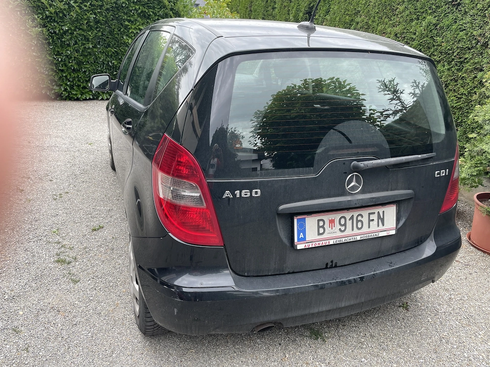 Mercedes A160 CDI blue effiz.
