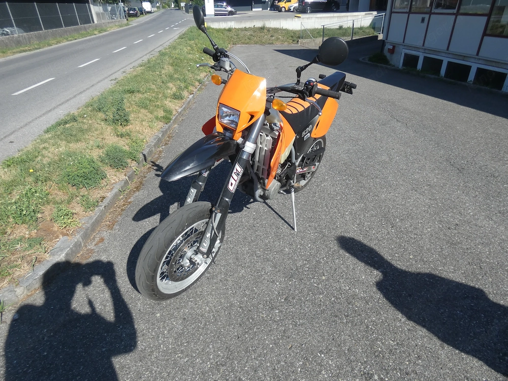 verkaufe KTM 520 Super Moto