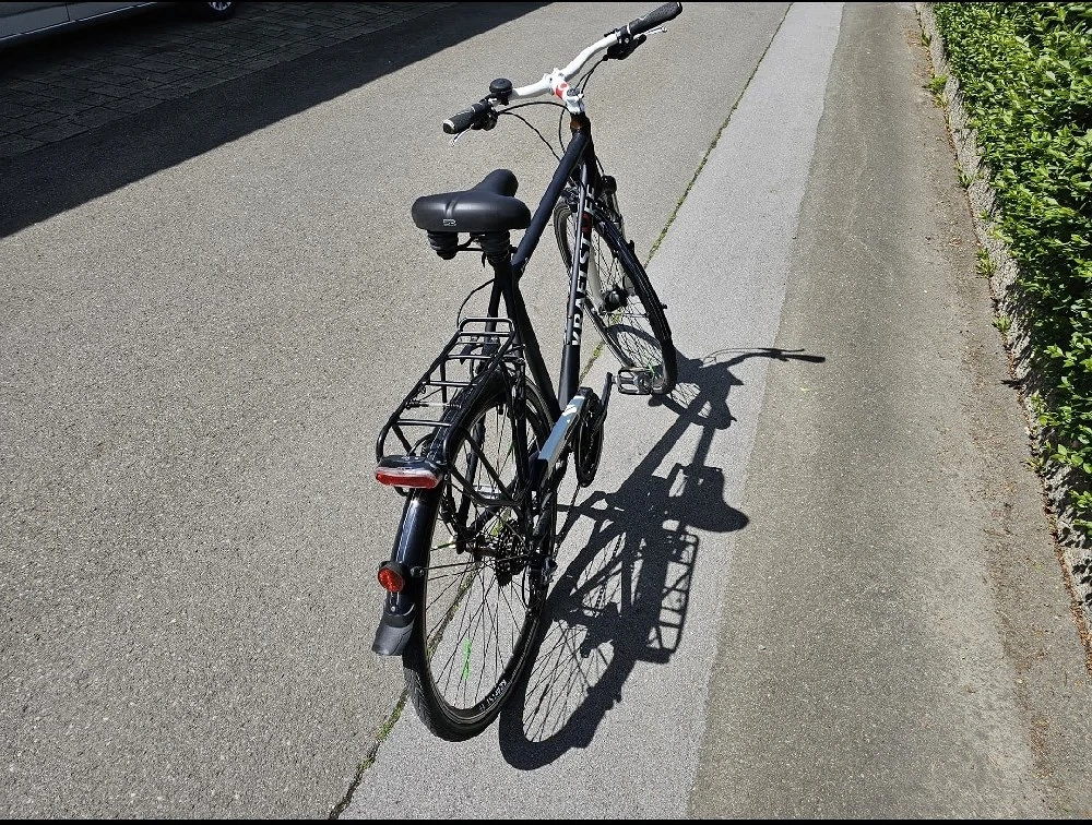 Fahrrad von Kraftstoff 