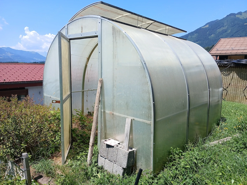 Gewächshaus 3x2,8x2,3m LxBxH