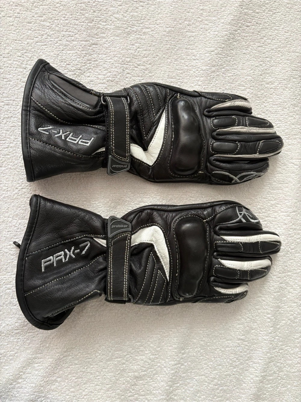 Motorradhandschuhe Probiker PRX-7 Damen aus Ziegenleder, Größe 7