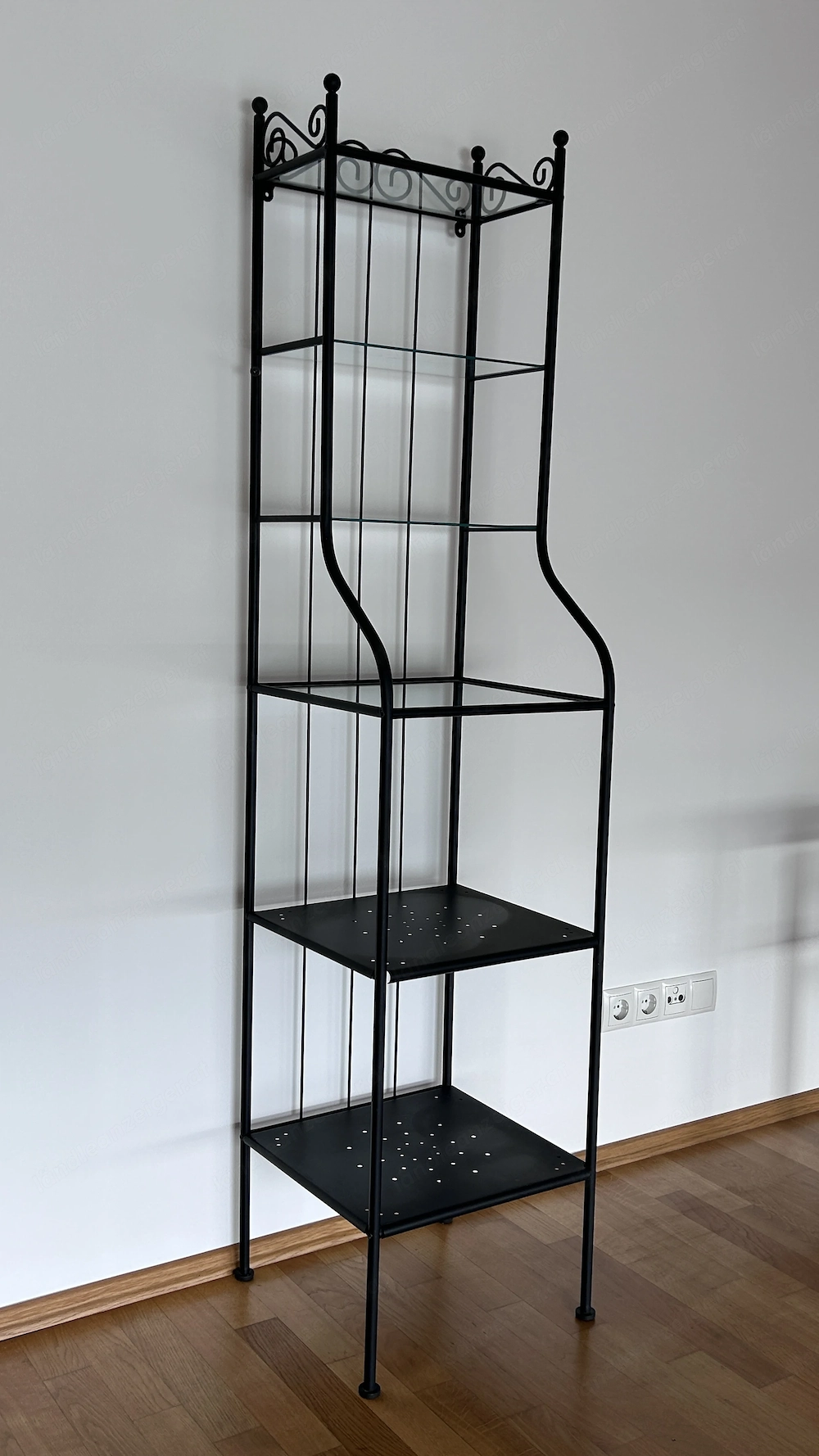 Rönnskar IKEA Metall Glasregal