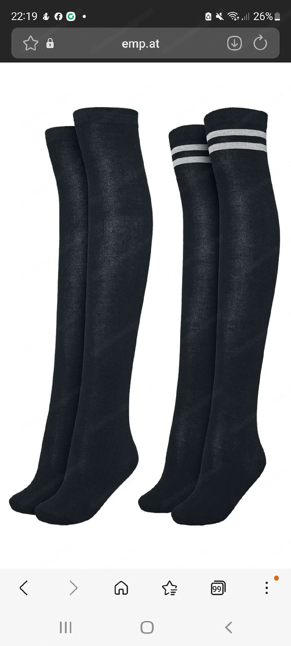 Urban Classics Ladies Overknee Socken