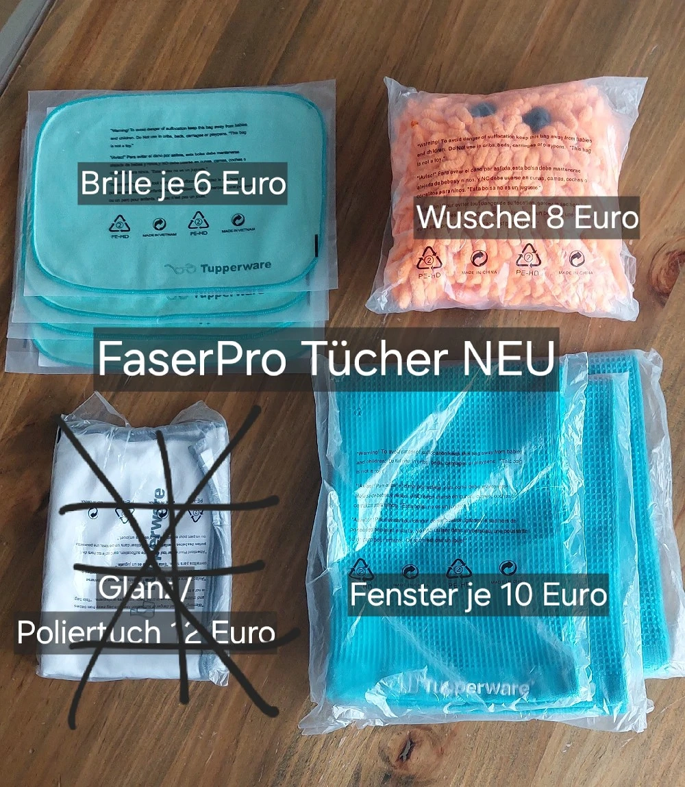 FaserPro Tücher Tupperware AB