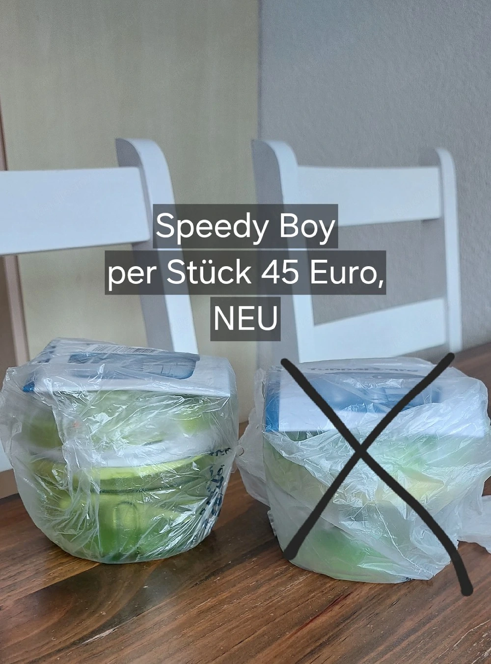 Speedy Boy Tupperware NEU