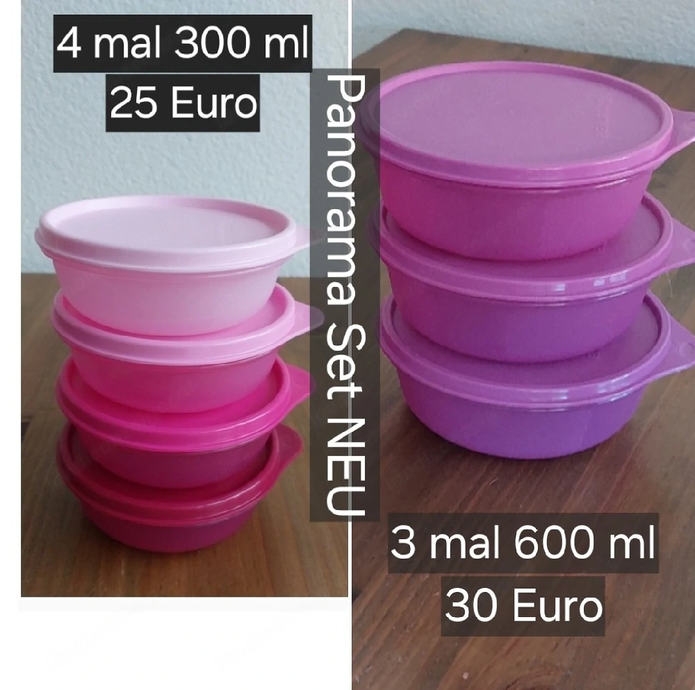 PanoramaSet Tupperware NEU AB
