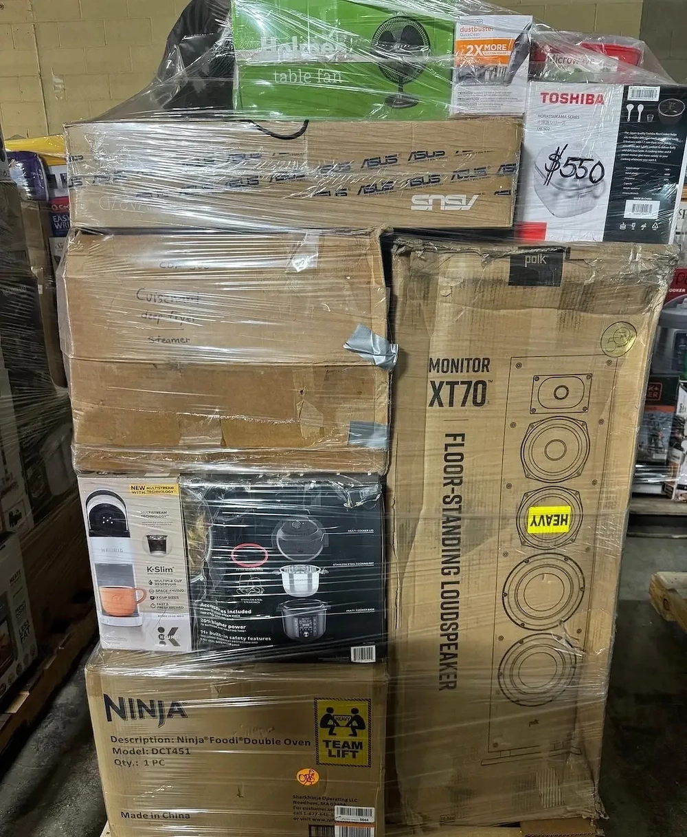 Warenpaletten AMAZON