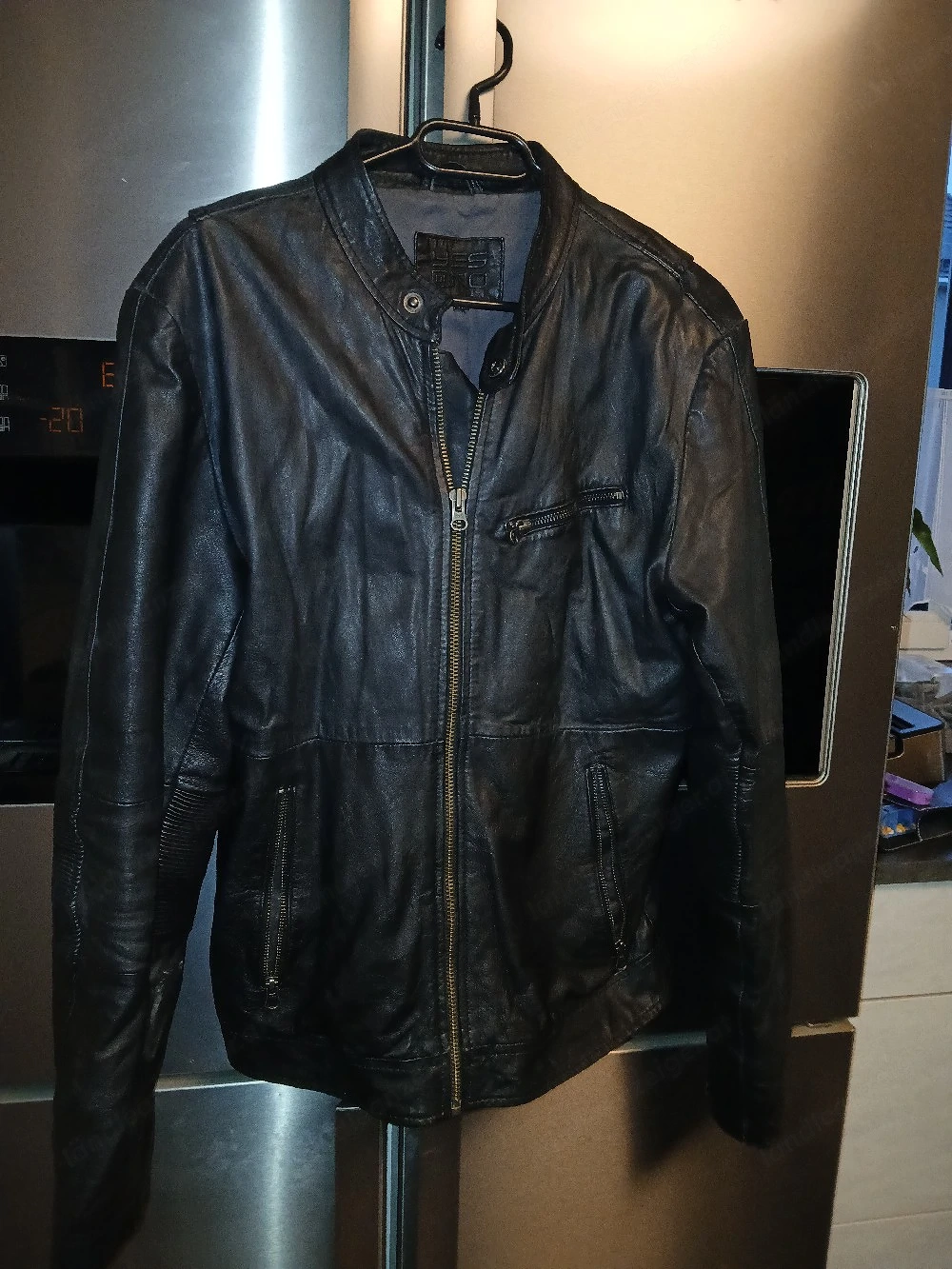 Lederjacke 