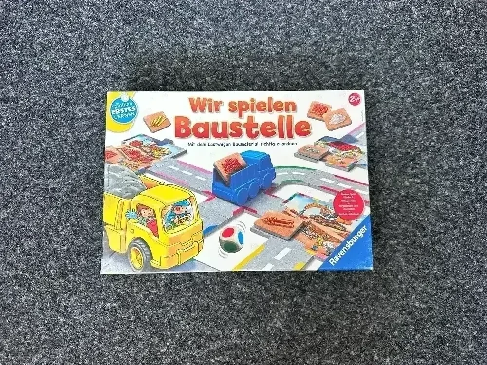 Wir spielen Baustelle Ravensburger Spiel