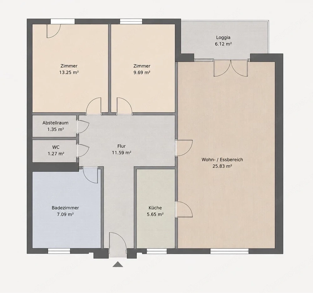 3 Zimmerwohnung Bregenz