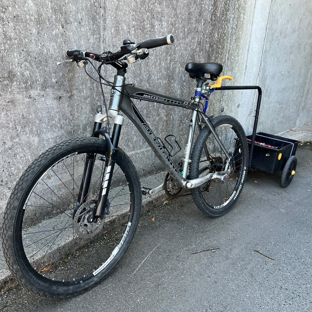 Merida HFS Special Edition Aluminium Rahmen Fahrrad mit anhänger 