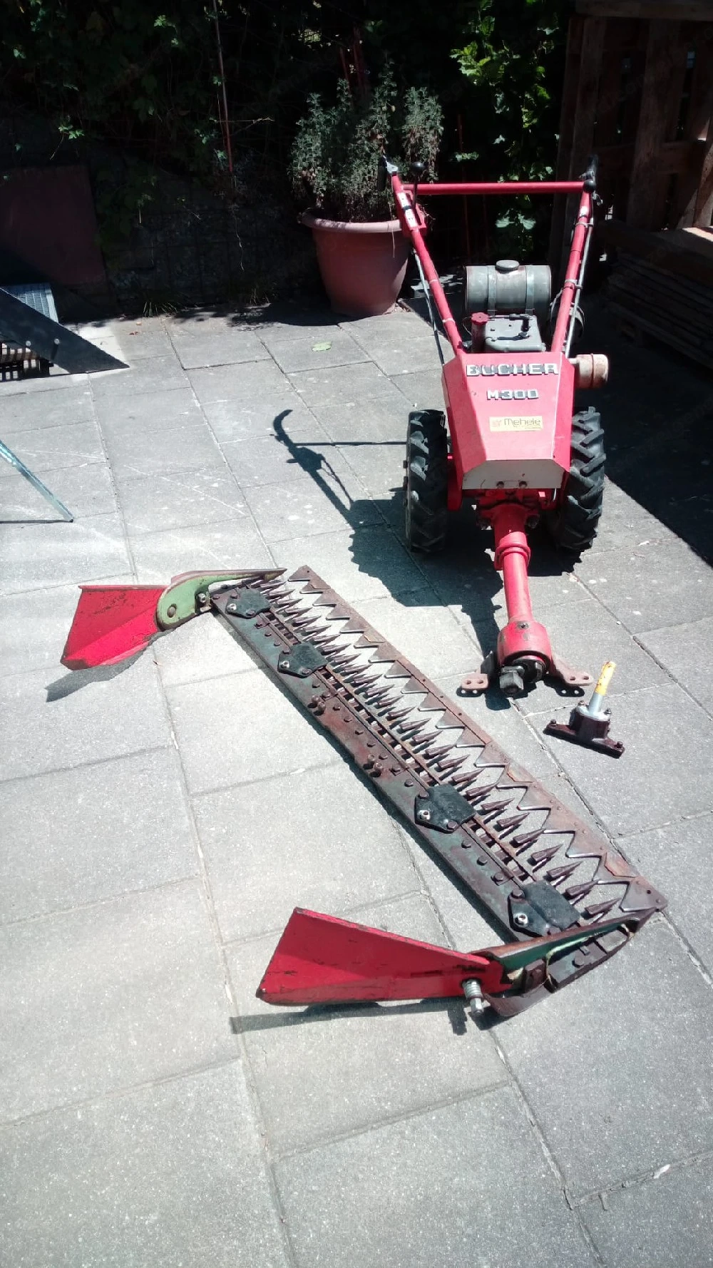 Bucher M300 Motormäher Balkenmäher