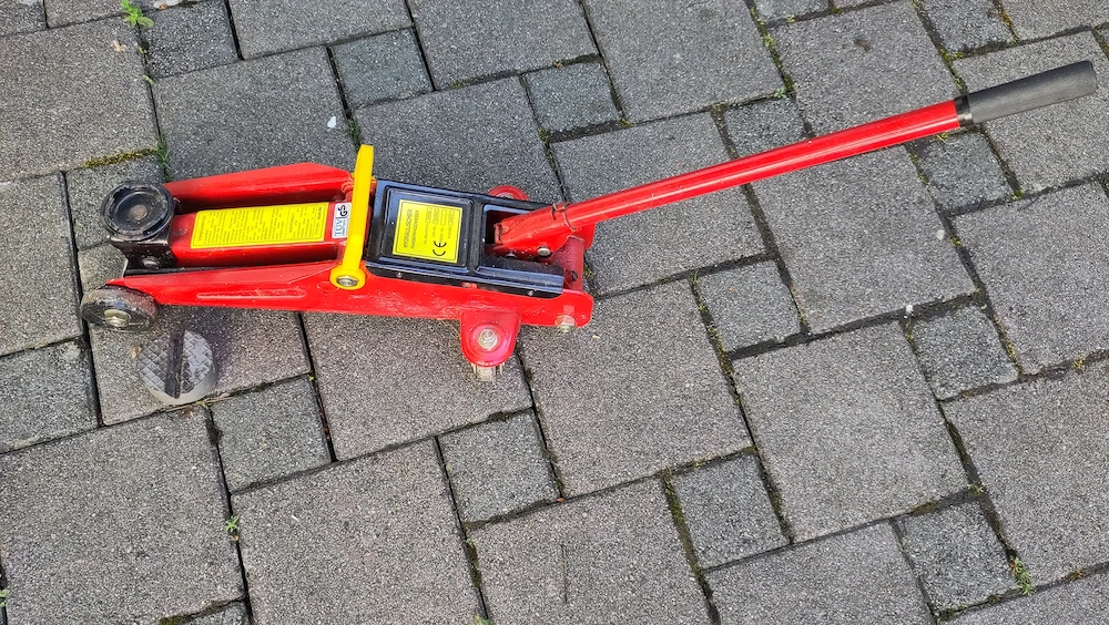 Hydraulischer Rangierwagenheber für PKW