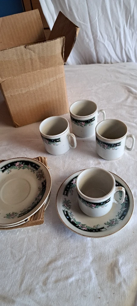 Espresso oder Mokkatassen Set 