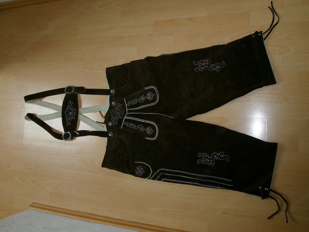 Lederhose mit Träger