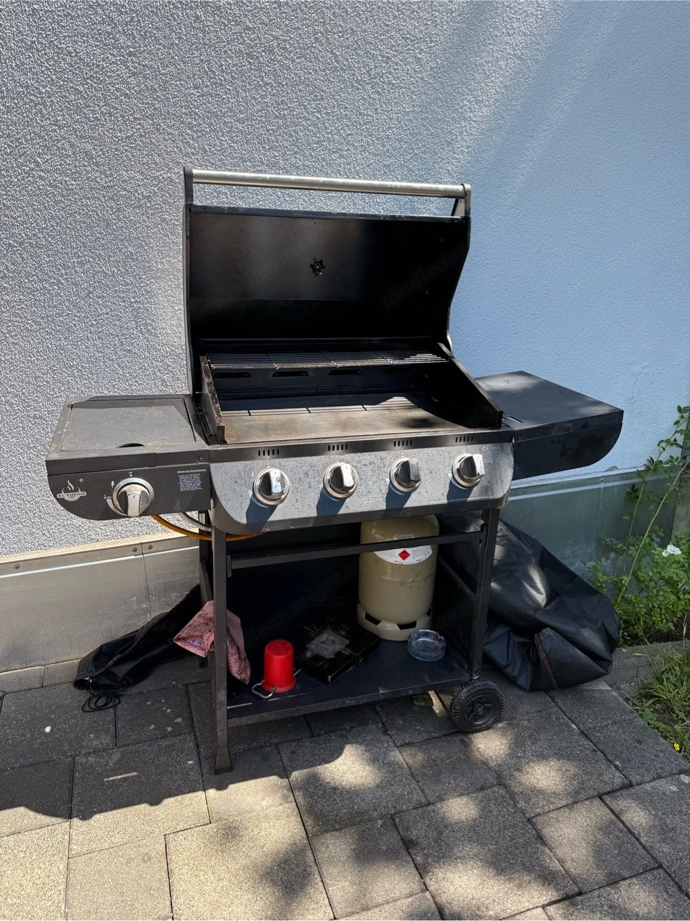 gasgrill in funktion