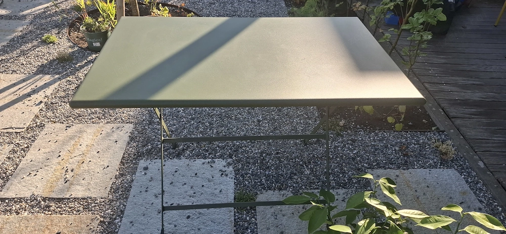 Gartentisch, Klapptisch