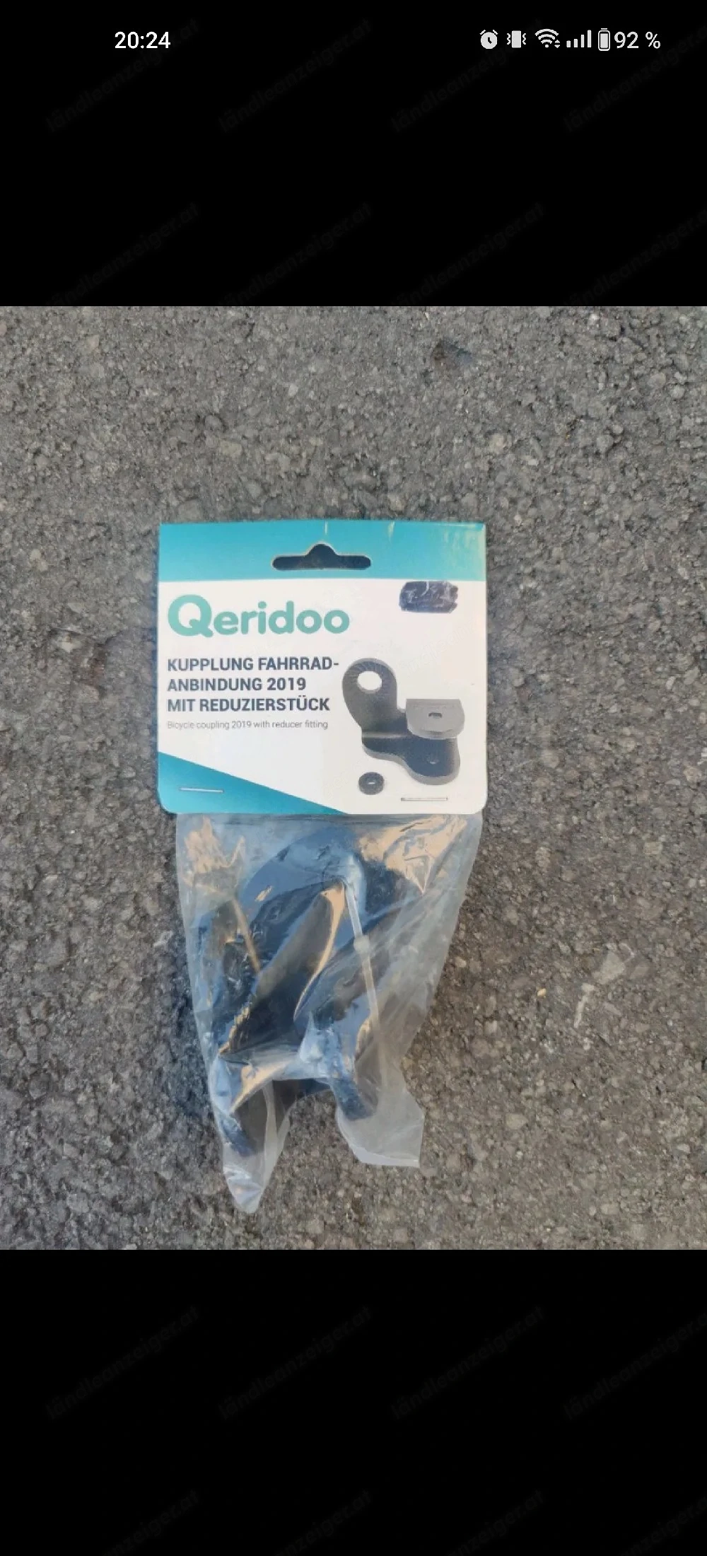 Kupplung Fahrradanhänger Qeridoo 
