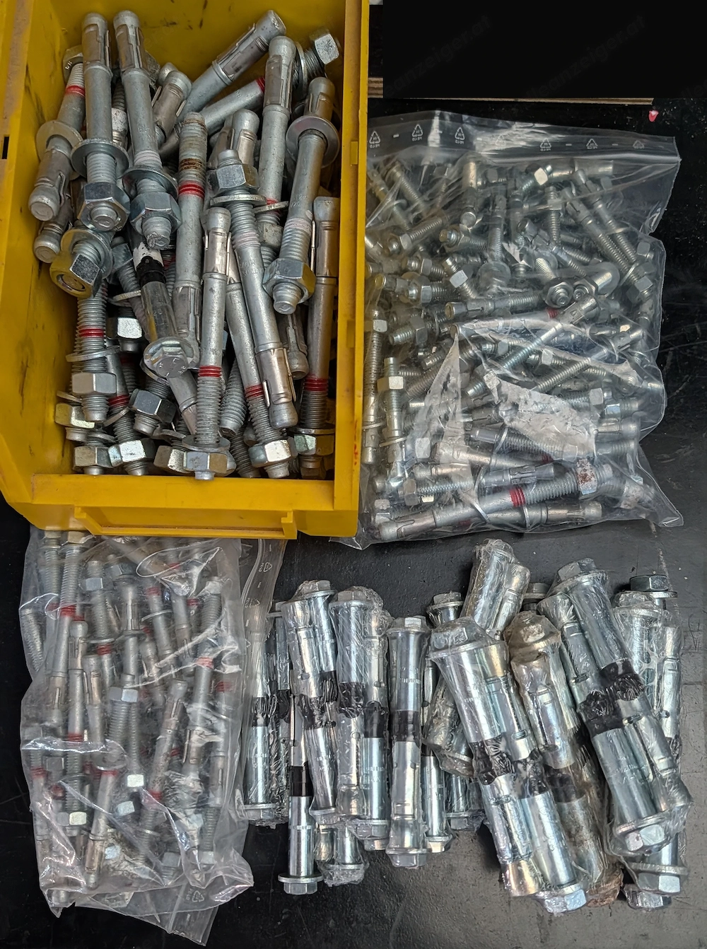 Hilti Schwerlastanker Set M6 M8 M10 M12 Dübel ca 12kg   200Stk.