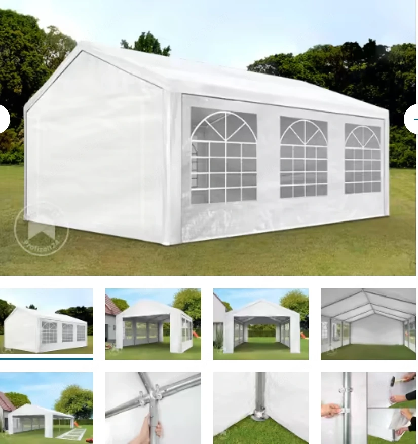 Partyzelt 6x3m Toolport Economy