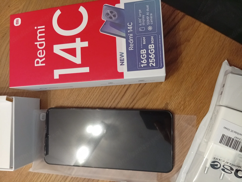 Xiaomi Redmi 14 c NEU (16 GB, 256 GB) mit Zubehör 