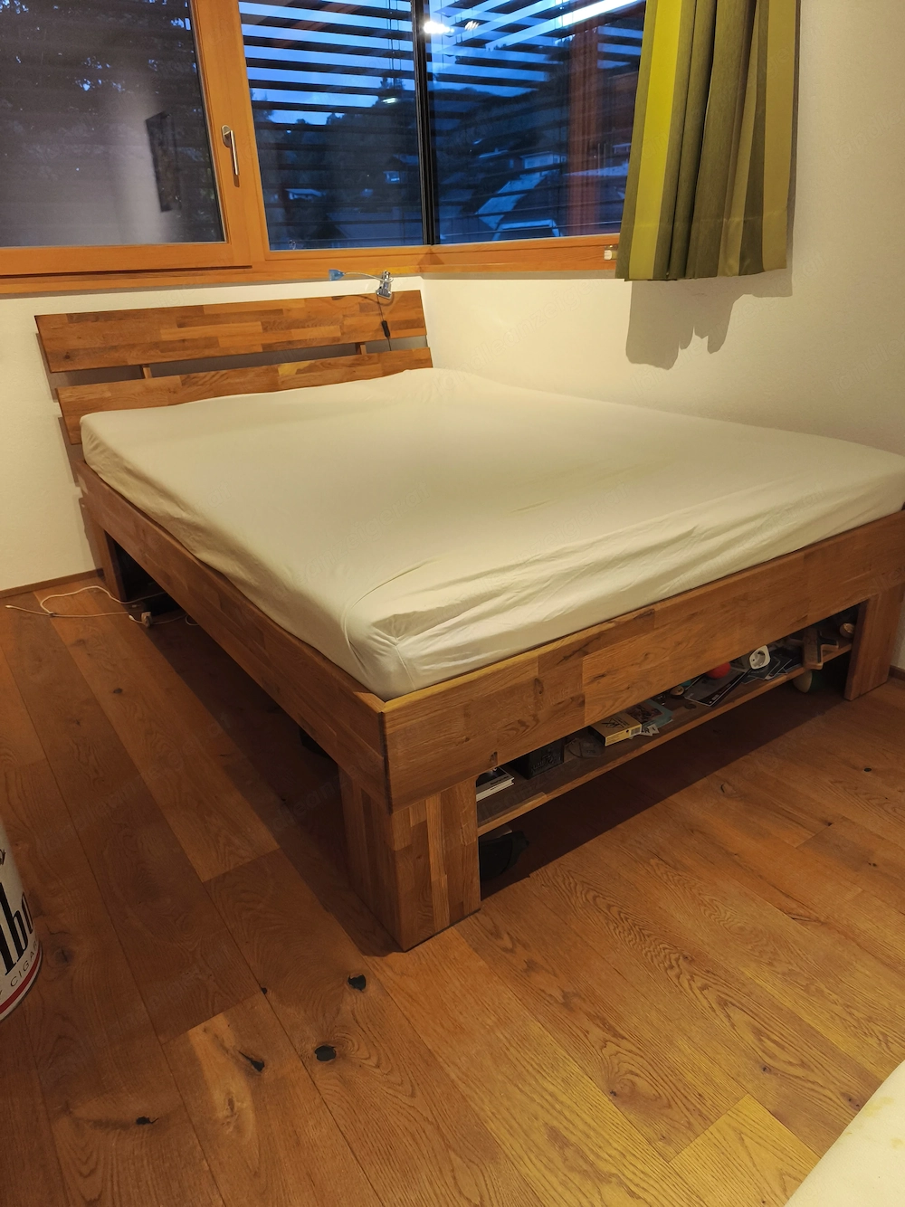 Bett Wildeiche Liegefläche 140x200