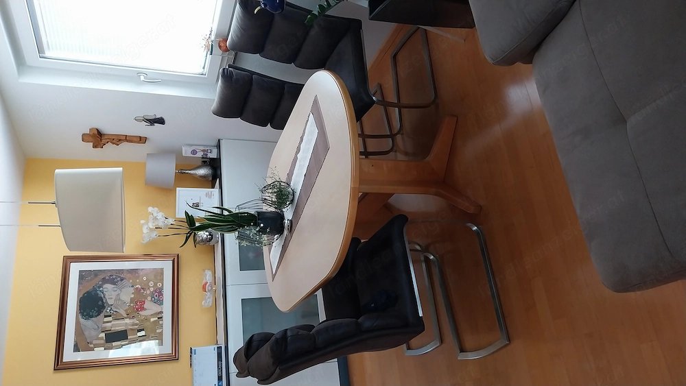 tisch mit 4 Stühlen Tisch 160 x 100