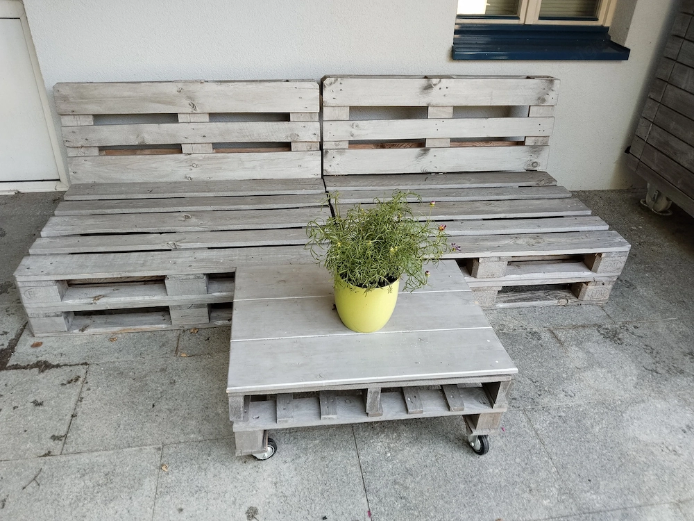 Pailletten Lounge zu verschenken 
