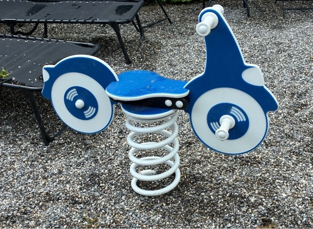 Federwippe Motorrad