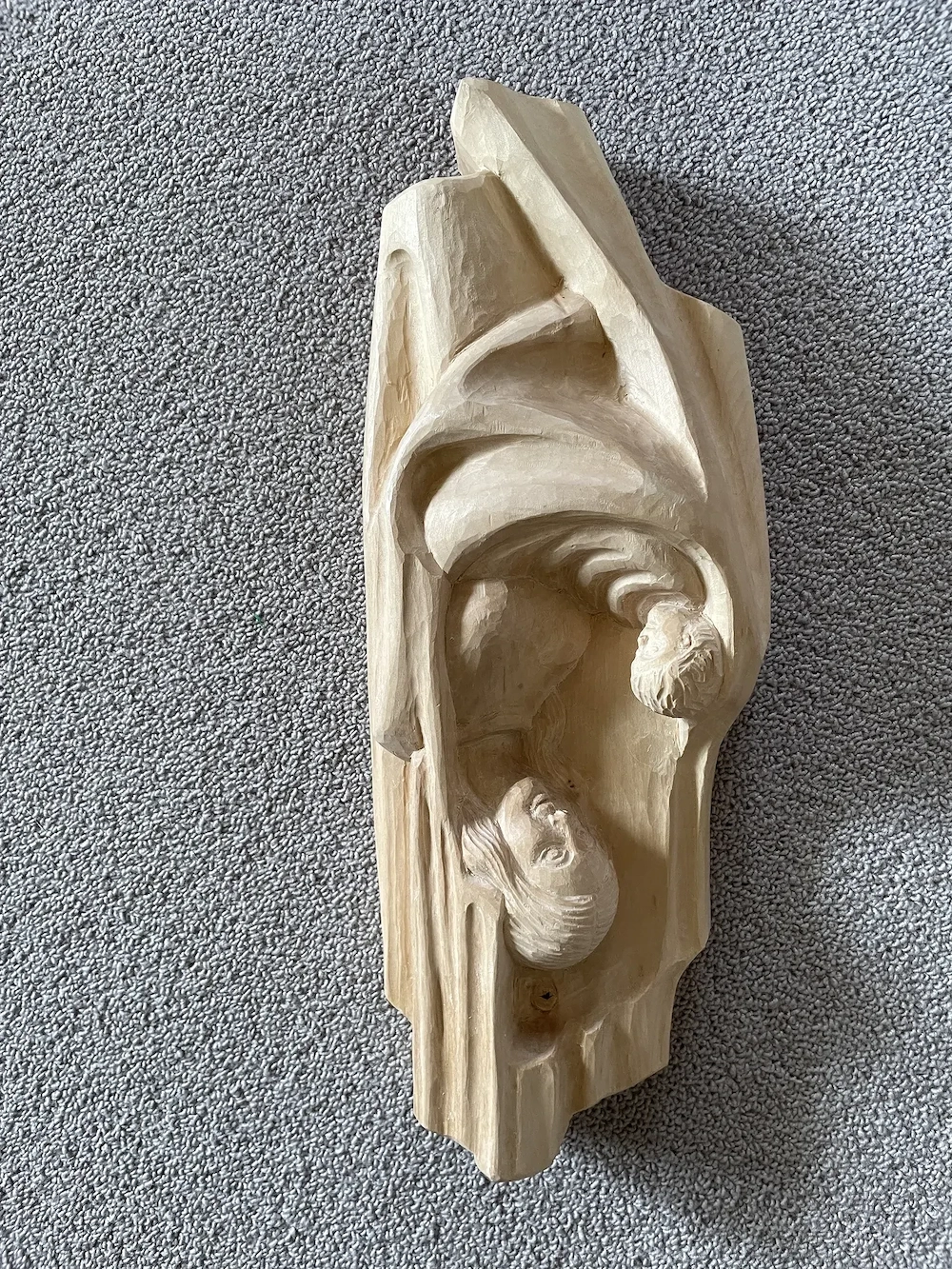 Wandbild Madonna Handarbeit 