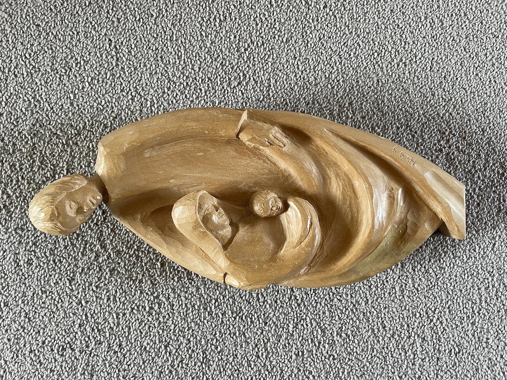 Wandbild Lindenholz geschnitzt 