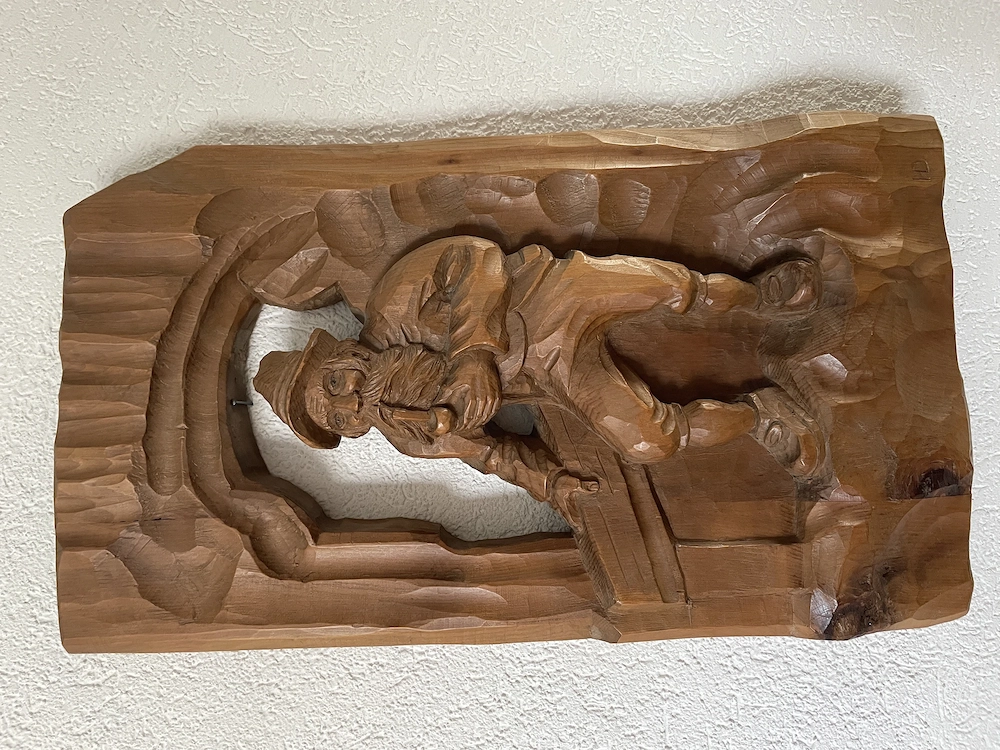 Wandbild geschnitzt aus Lindenholz 