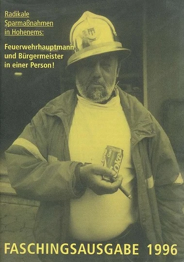 Faschingsausgabe 1996, Theiner, Bernhard Amann, Hohenems, Zeitschrift 