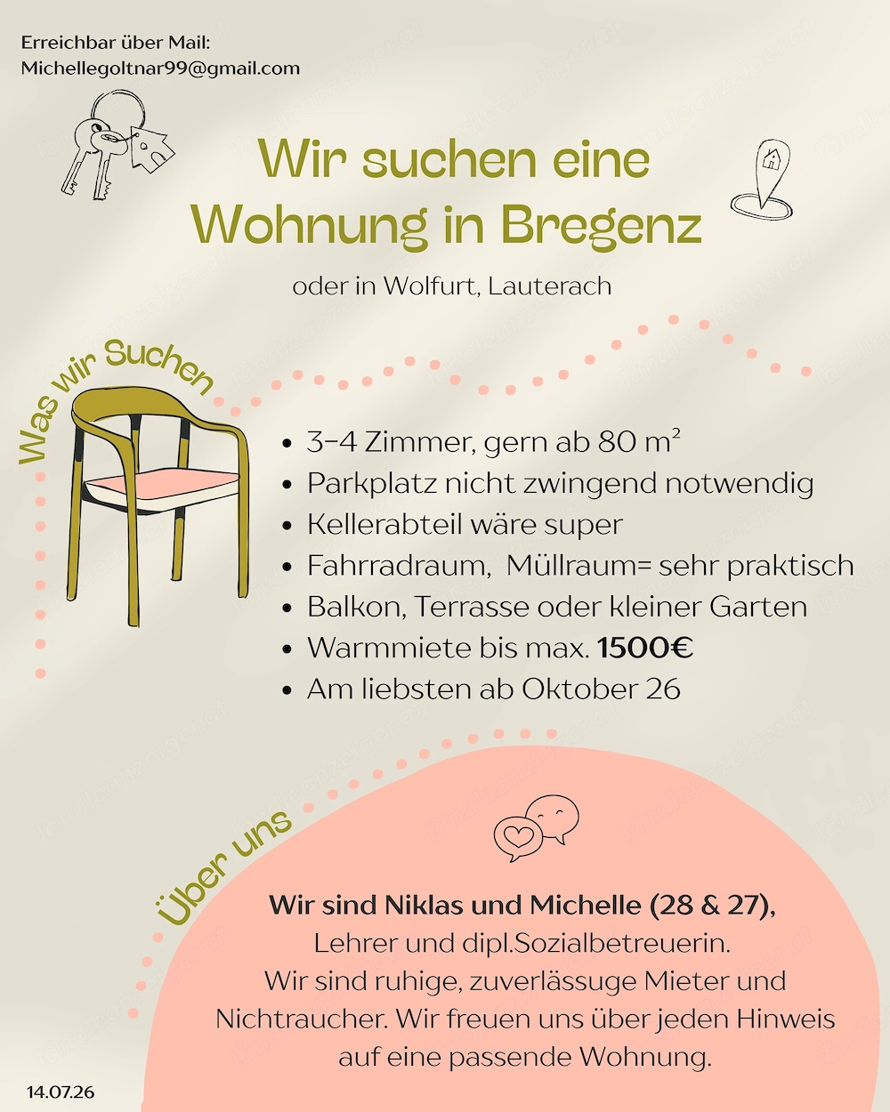 Wir Suchen in Bregenz 