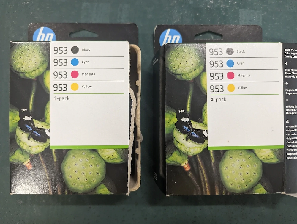 HP Multipack 953 (geöffnet, aber neu, unvollständig)
