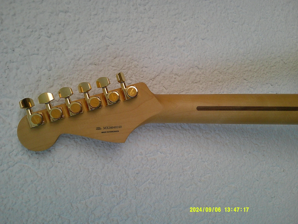 Verkaufe eine aufgewertete Harley Benton ST-62 DLX VW Series Gitarre