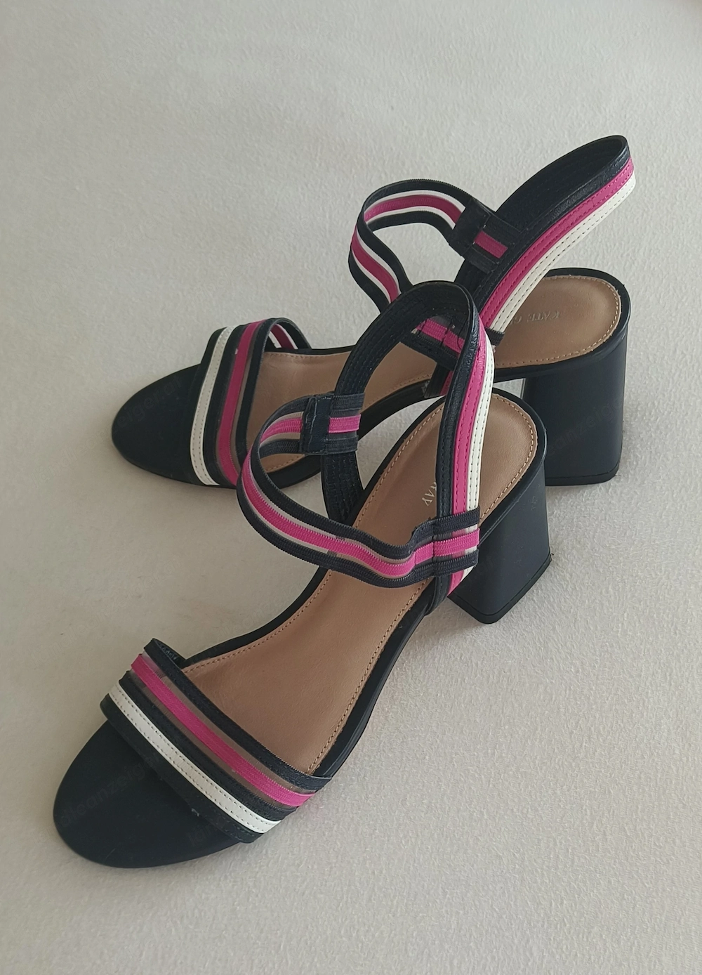 Sandalette mit Blockabsatz Größe 40