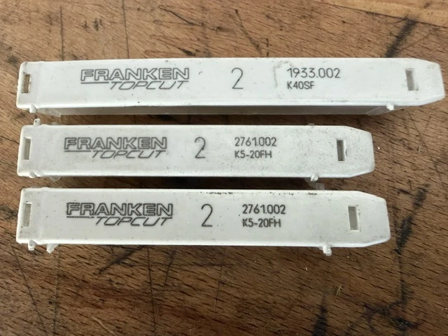 Franken Fräser  Dm 2,0 mm    3 Stk.