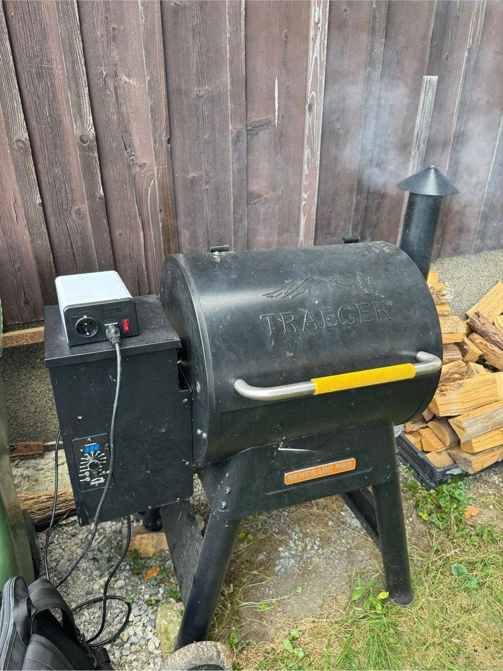 Träger Smoker automatisch pellet