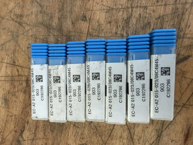 Fräser 2-Schneider HM Iscar 7 Stk. neu
