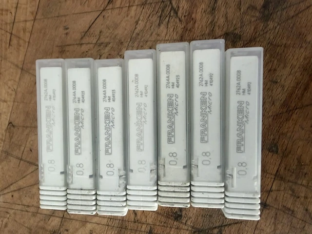 Microfräser  7 Stk.   0,8 mm Franken neu