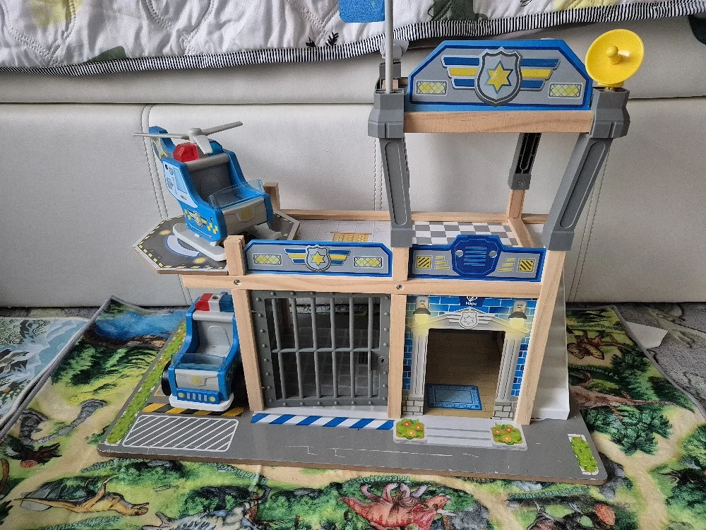 Holz Polizei Wache Spielzeug