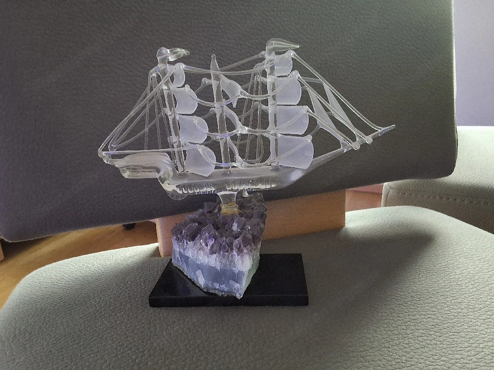 Glasschiff auf Amethyst!