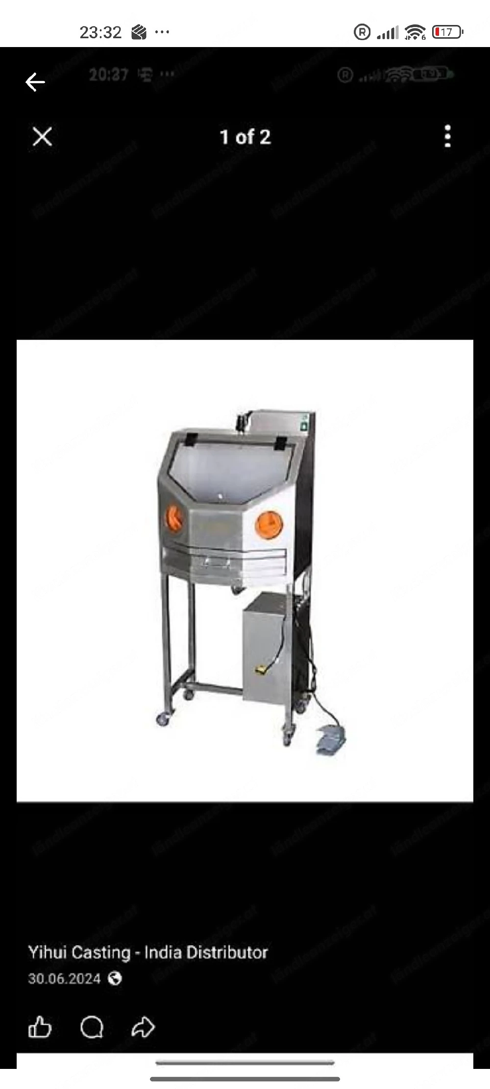 Goldschmiedeatelier Ablöse gibs Reinigung Maschine